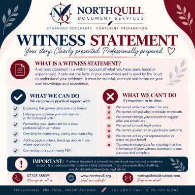 Witness statement