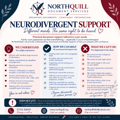 Neurodivergent support
