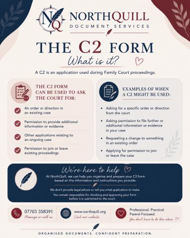 What is a C2 form - what is this for?